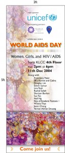 Emilia batik for World AIDS Day Emilia batik for World AIDS Day