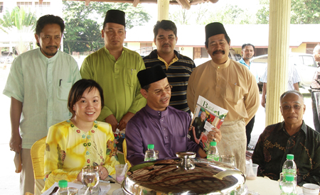 My trip to Terengganu just to meet up Datuk Abdul Rahim, who is the Chairman of Terengganu Belia and Sukan