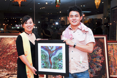 Winner of the night, my brother , Mark Winner of the night, my brother , Mark