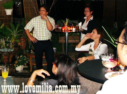 evening time with Dato' Idris Jala at Duta Vista