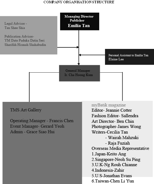 Company Organization Structure