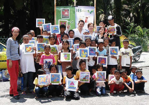 cheerr .... the happiness under the sun is CHARITY