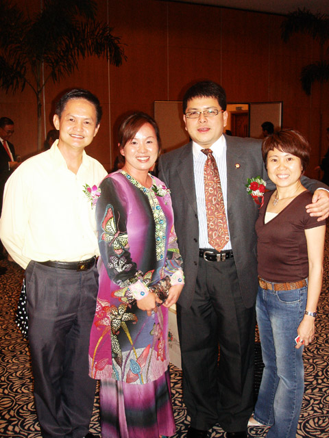 left- right- Ken Chin, Emilia, Dr Oh & 