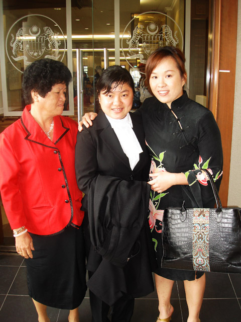 mum, Cecilia & emilia