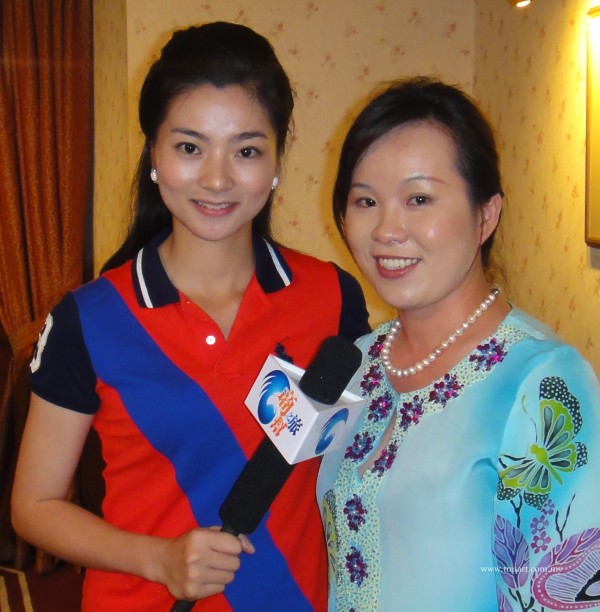 interviewed by TV Channel from China about Entrepreneurship