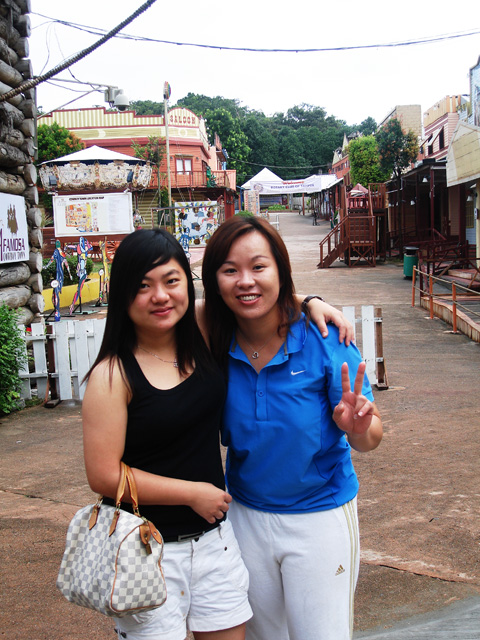 we went for breakfast at Cow Boy town, a silent morning after the happening night we went for breakfast at Cow Boy town