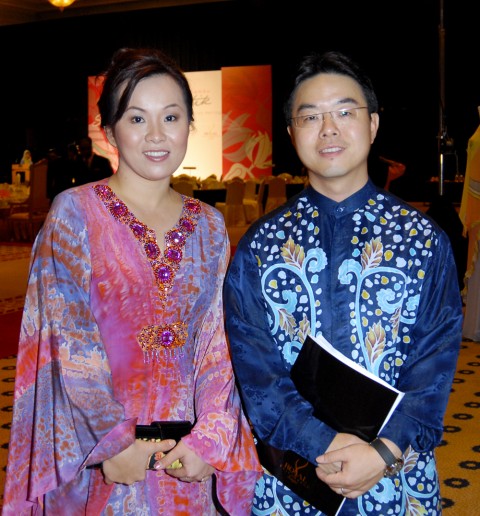 Emilia & Colin Yong ( Managing Director of Jadi Batek Gallery)