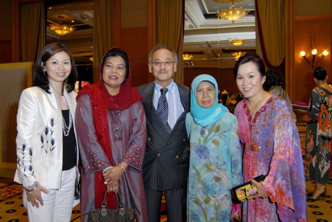 all my good friends, gather togather at Mandarin Oriental Hotel for the show