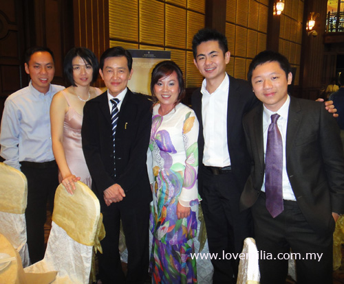 with Lee Family