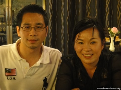 with Melvin at Golden City pub Kota Bharu 