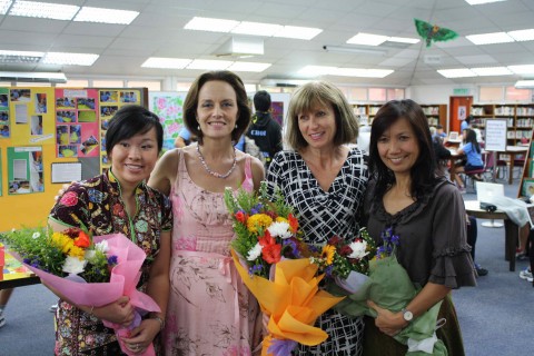 Emilia, Ashley, Liz and Hong Bich