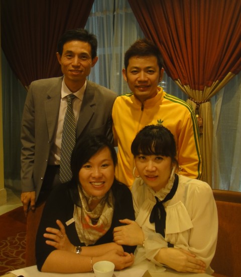 dinner with Joanne, Kelvin & Chen at Tai Zi Heen restaurant