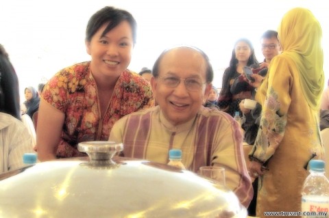 Emilia & Minister of Culture, Datuk Seri Rais Yatim