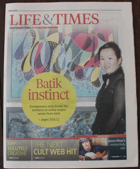 News Strait Time : 23 April 2012