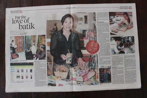 News Strait Time : 23 April 2012