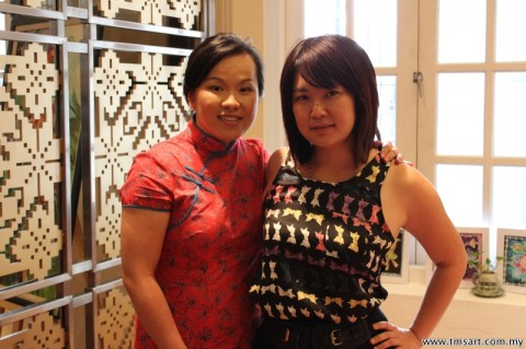 with Alex Wong at The Art Cafe 