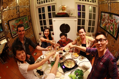 Cheers for World Peace! 