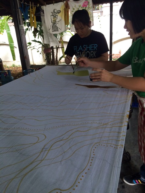 so fun working on Batik.. 