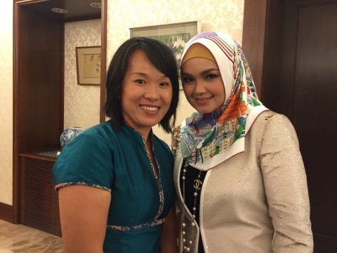with Dato Siti 