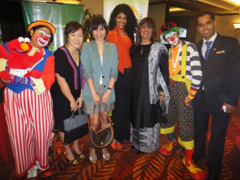 All the committee members for this charity event