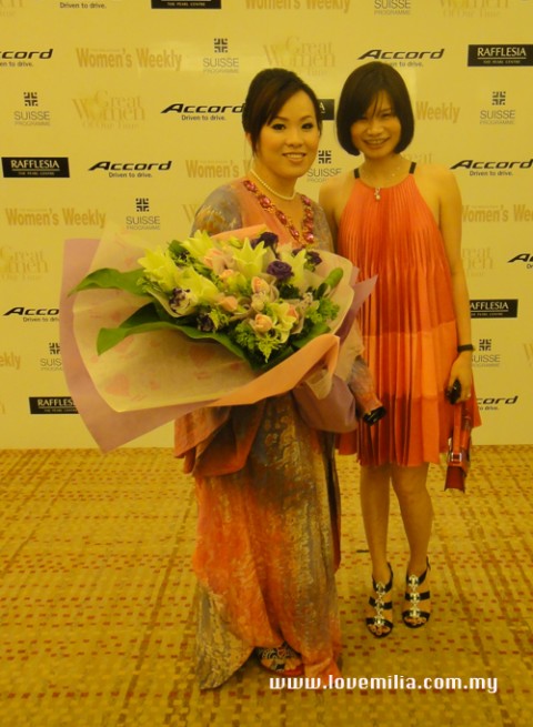 i with my guest tonight, Miss Choi Wai Yee