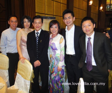 with Lee Family