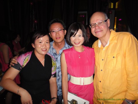 me, lai, wai yee & frank at zhuling birthday party