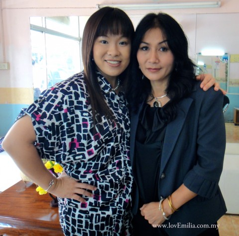 with my new style for 2011, togather with Anne at Surin province Thailand